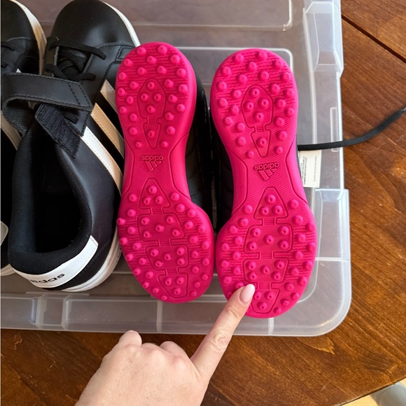 Adidas Copa Black and Pink Cleats indoor - Picture 4 of 4